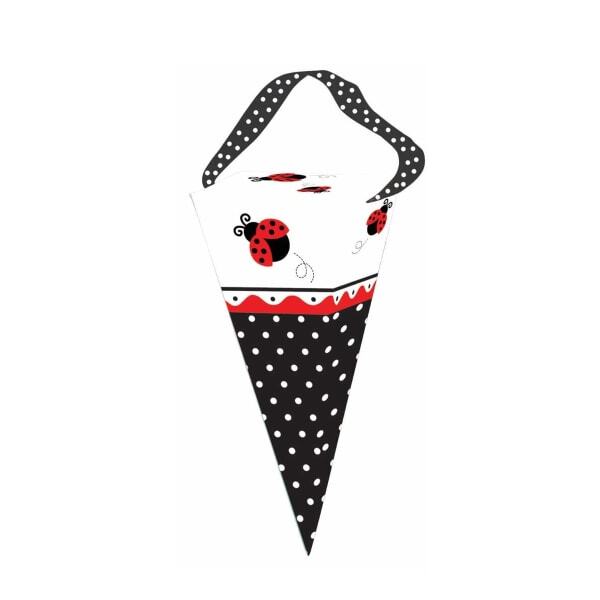 Creative Party Ladybird Cone Party Bags (Pack of 6)