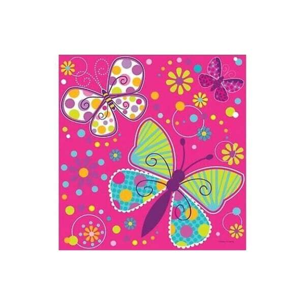 Creative Party Plastic Butterfly Party Table Cover