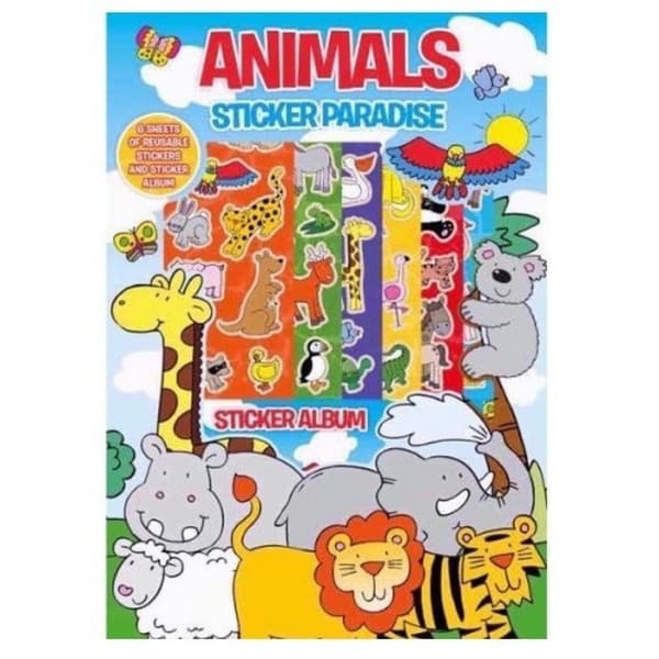 Paradise Animals Stickers