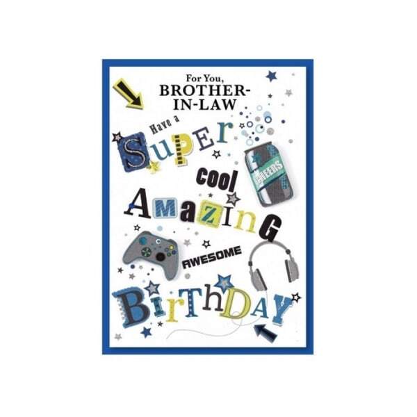 Simon Elvin Brother In Law Isabel Garden Card (Pack of 6)