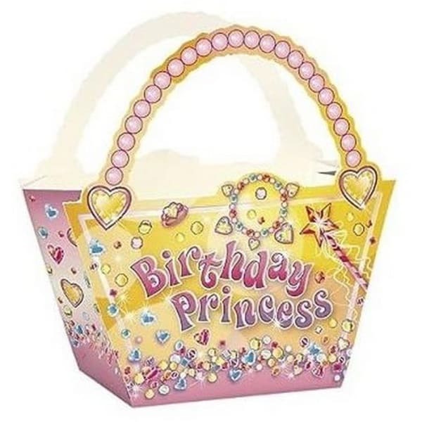 Unique Party Pretty Princess Birthday Party Bag (Pack of 4)