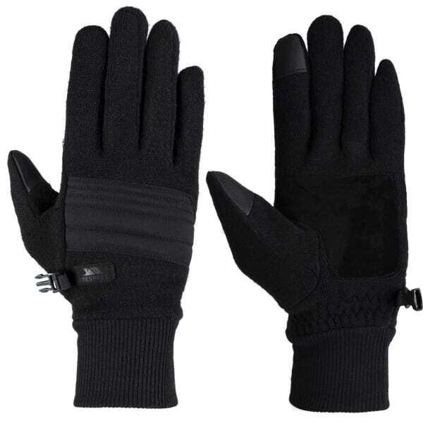 Trespass Mens Douglas Leather Ski Gloves (L-XL)