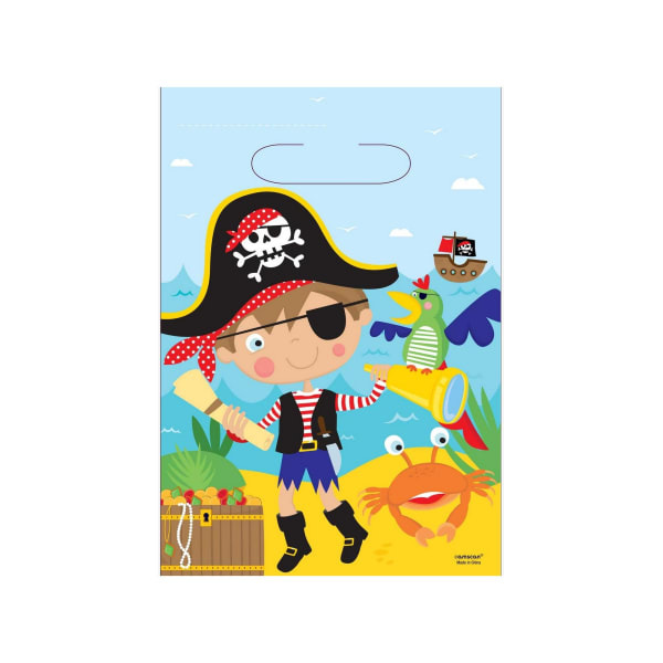 Amscan Pirate Party Bags (Pack of 8)