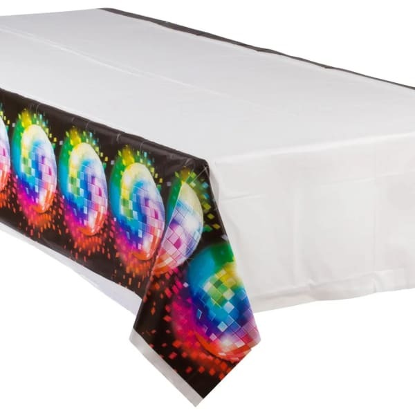 Amscan Plastic Disco Party Table Cover