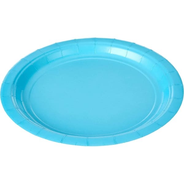 Amscan Paper Plain Dinner Plate (Pack of 8)