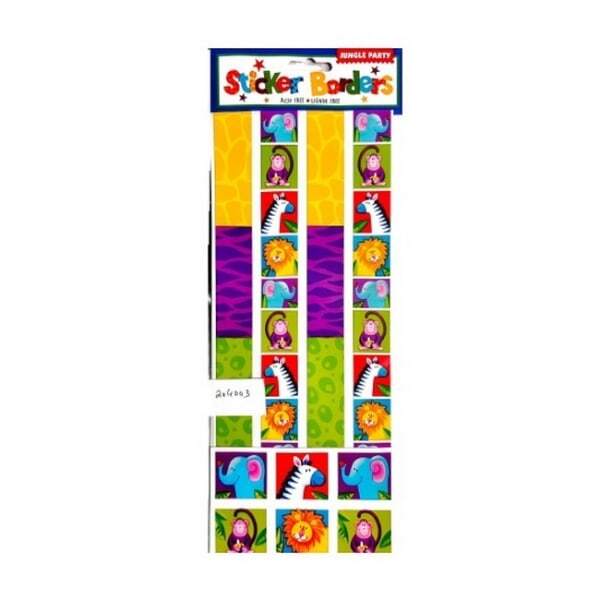 Amscan Jungle Animals Stickers