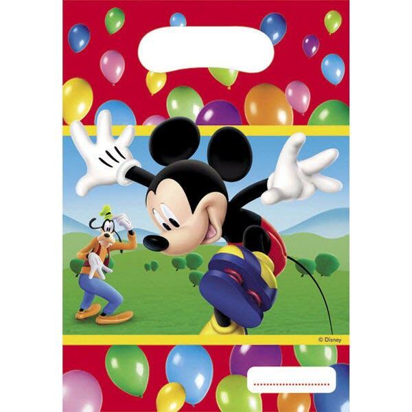 Disney Mickey Mouse Party Bag (Pack of 6)