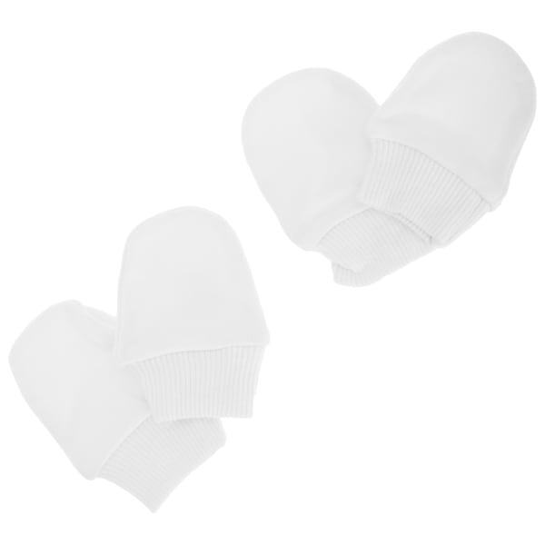 Baby Newborn Elasticated Scratch Mittens (Pack Of 2 Pairs)