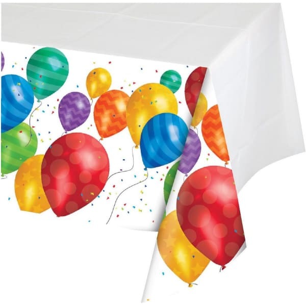 Creative Party Plastic Balloons Party Table Cover