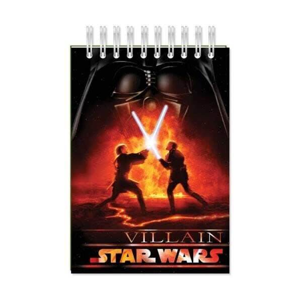 Star Wars Villain Hard Cover Wirebound Notebook