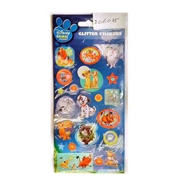 Disney Animal Friends Glitter Stickers