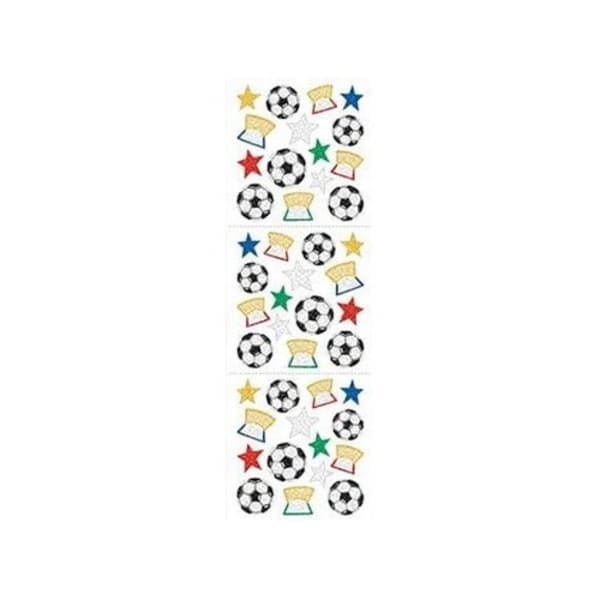 Amscan Soccer Spirit Stickers