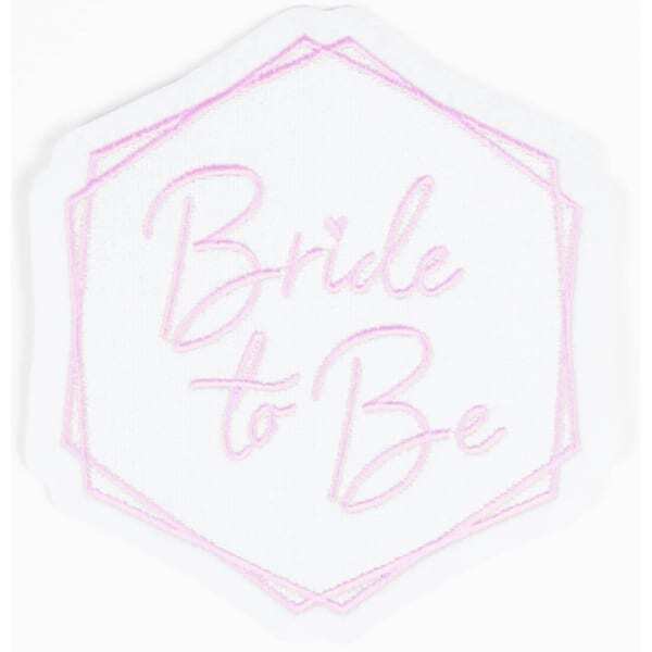 Amscan Bride To Be Iron On Patch