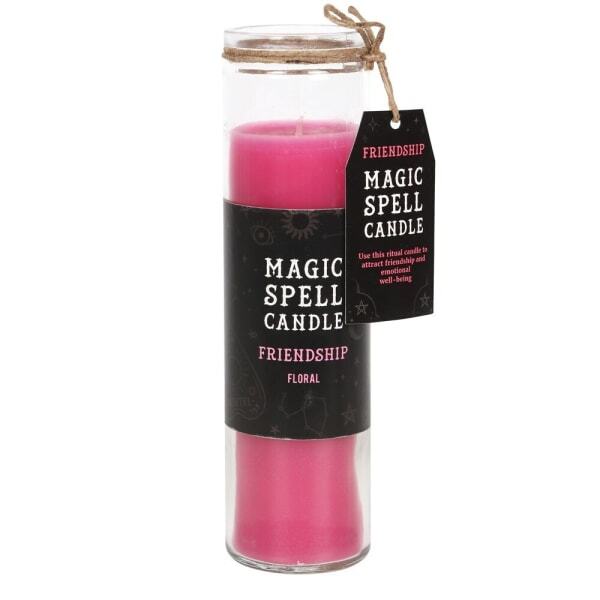 Something Different Magic Spell Friendship Floral Candle