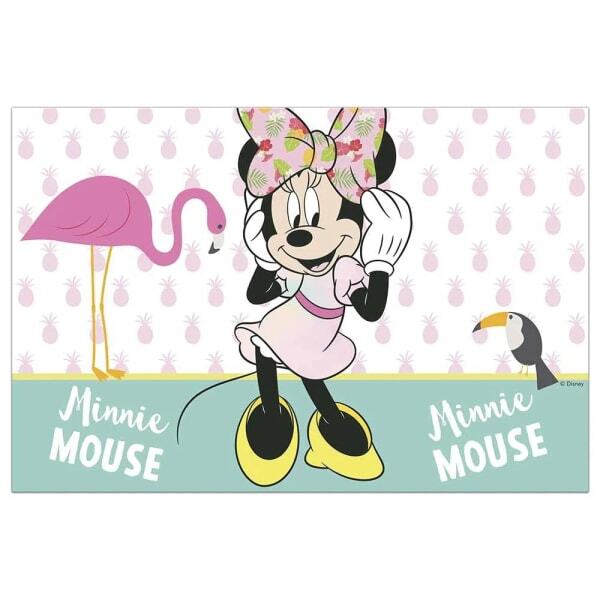 Disney Tropical Minnie Mouse Party Table Cover