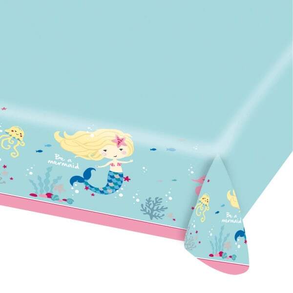 Amscan Mermaid Party Table Cover