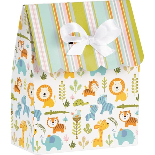 Creative Party Happi Jungle Paper Party Bags (Pack of 12)