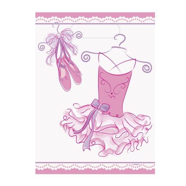 Unique Party Ballerina Party Bags (Pack of 8)