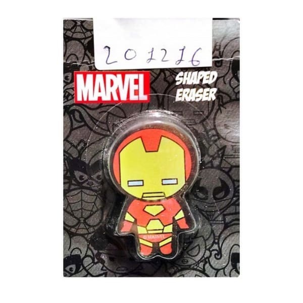 Marvel Shaped Iron Man Eraser