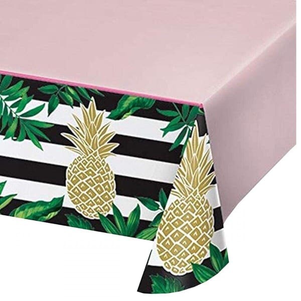 Creative Party Plastic Pineapple Party Table Cover