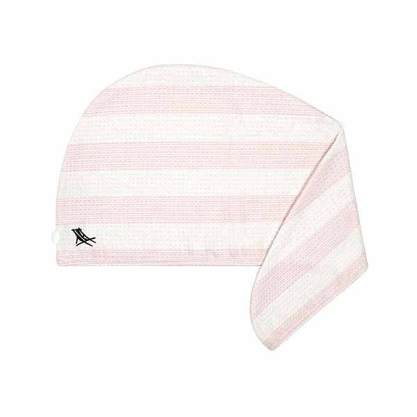 Dock & Bay Quick Dry Waffle Hair Wrap - Primrose Pink