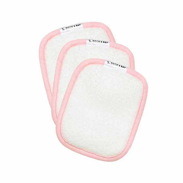 Dock & Bay Reusable Makeup Remover - Malibu Pink