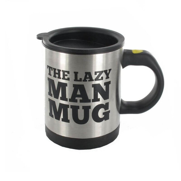 Prezzybox Lazy Man Self Stirring Mug