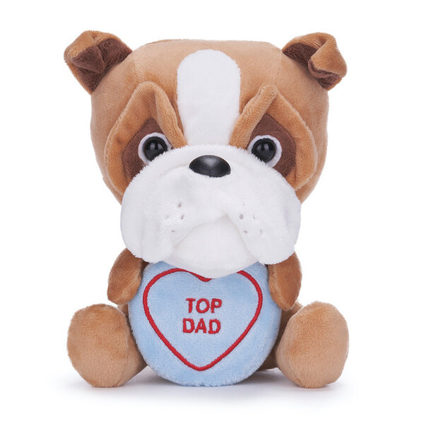 Swizzels Top Dad Dog Love Hearts Plush