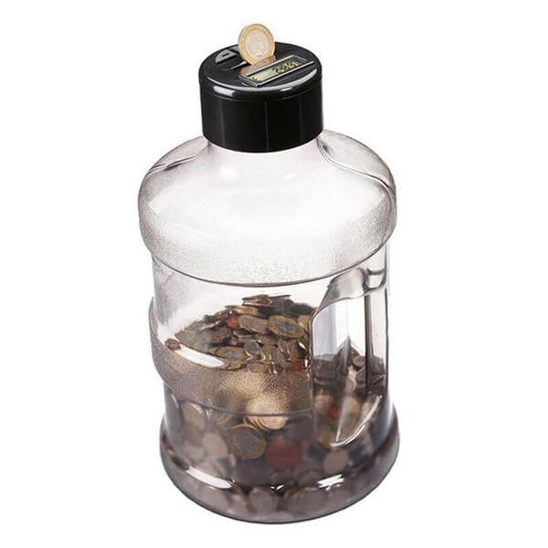 Ingenious Super Size Coin Counting Jar