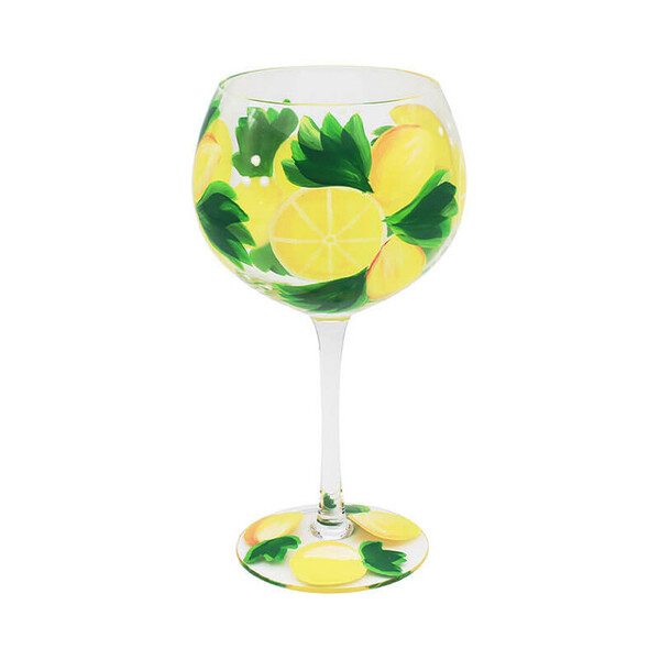 Prezzybox Lemons Gin Glass