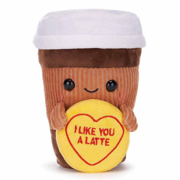 Swizzels I Like You A Latte Love Hearts Plush