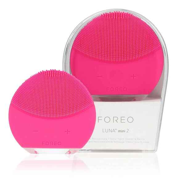 FOREO Luna Mini 2 Facial Cleansing Brush Electric, Fuchsia