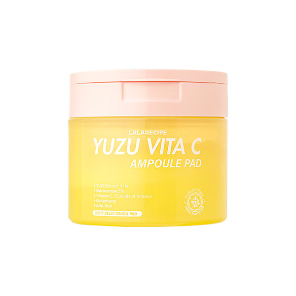 LALARECIPE Yuzu Vita C Ampoule Pad (80pcs) 150ml