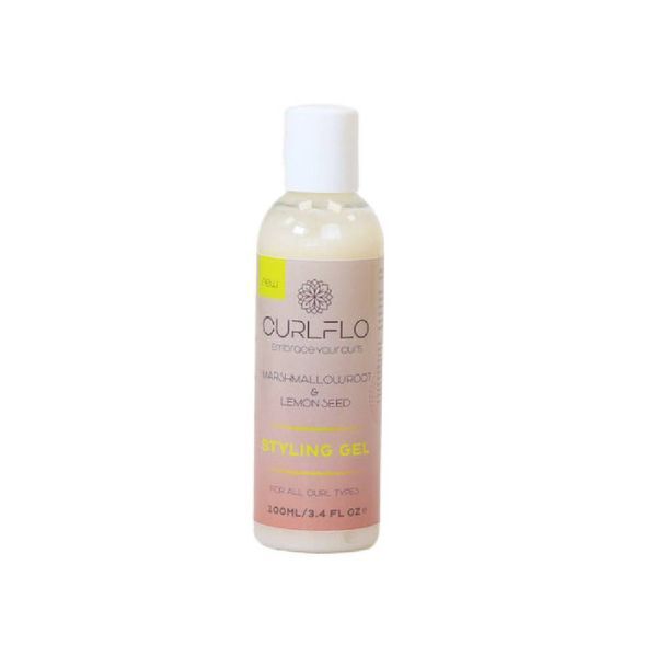 Curl Flo Marshmallow Root And Lemon Seed Styling Gel - 100ml