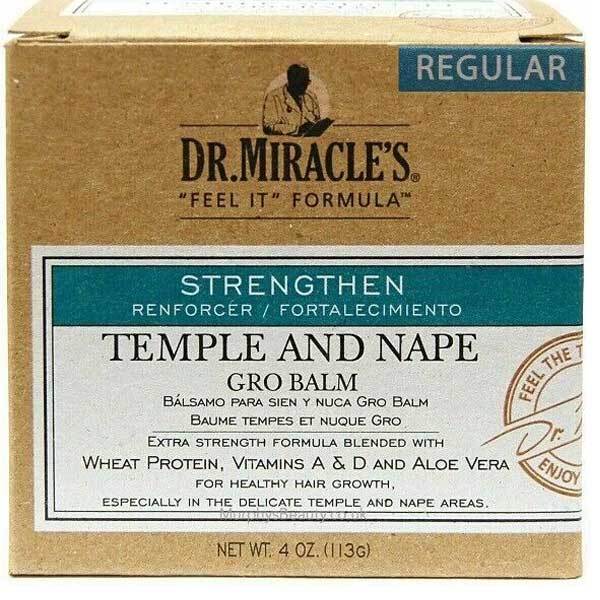 Dr. Miracles Temple And Nape Gro Balm Regular