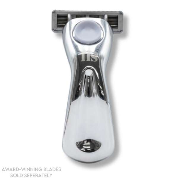 FFS Beauty Travel-Sized Razor Handle - Silver