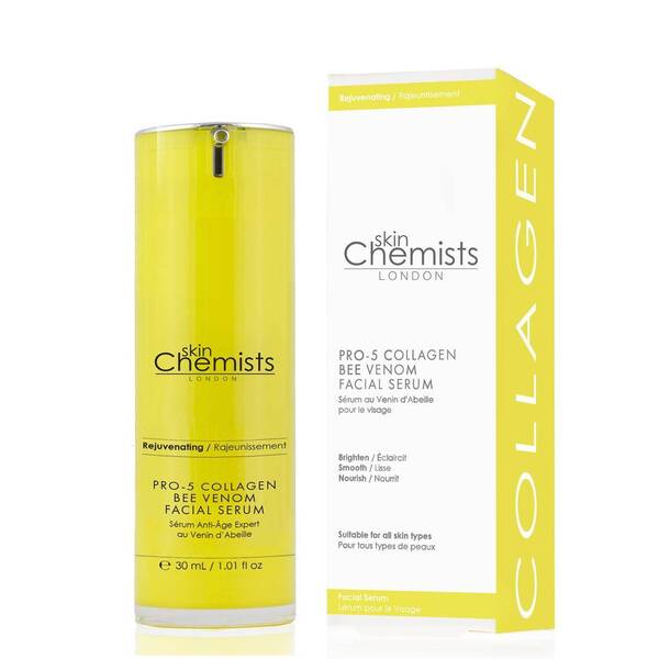 skinChemists Pro-5 Collagen Bee Venom Facial Serum 30ml