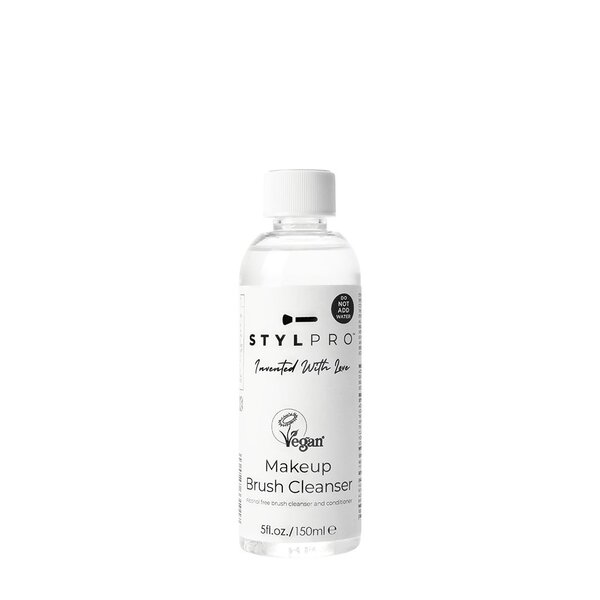 STYLPRO Vegan Makeup Brush Cleanser (1x 150ml bottle)