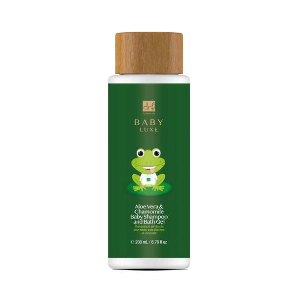 Dr Botanicals Baby Lux Aloe Vera Baby Shampoo & Bath Gel