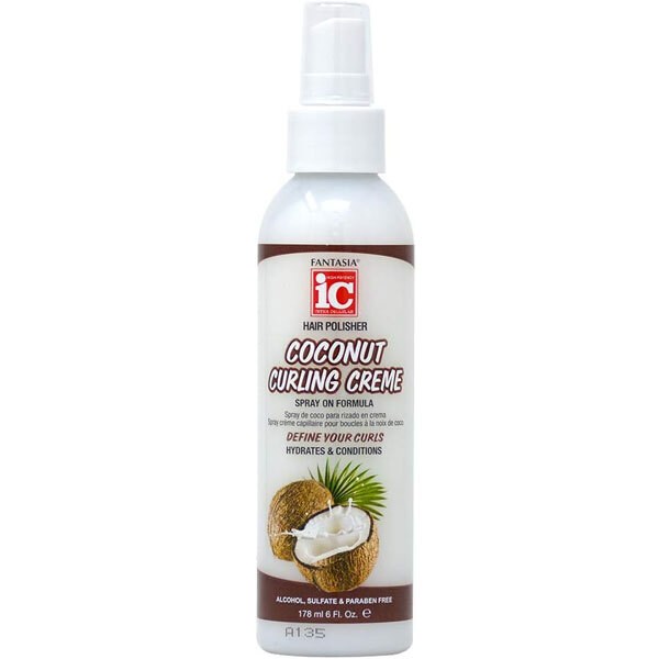 Fantasia Coconut Curling Creme Spray On Formula