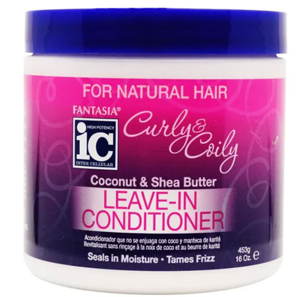 Fantasia Curly & Coily Coconut Leave In Conditioner