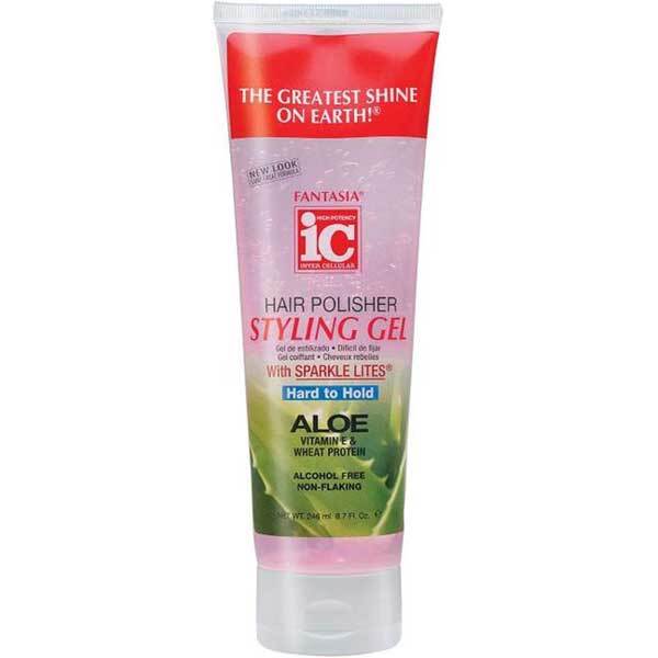 Fantasia IC Hard To Hold Styling Gel With Sparkle Lites