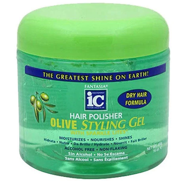 Fantasia Hair Polisher Olive Styling Gel