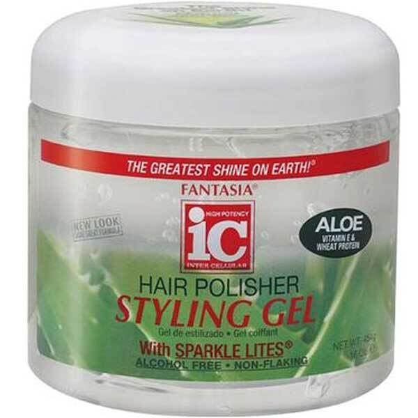 Fantasia Hair Polisher Styling Gel With Sparkle Lites