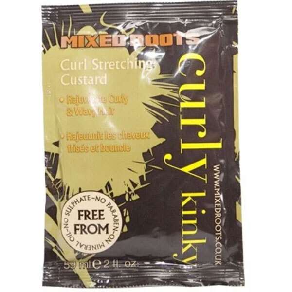 Mixed Roots Curl Stretching Custard Sachet