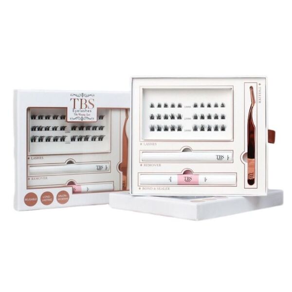 TBS DIY Eyelash Kits ‘Wispy' 30 Pieces