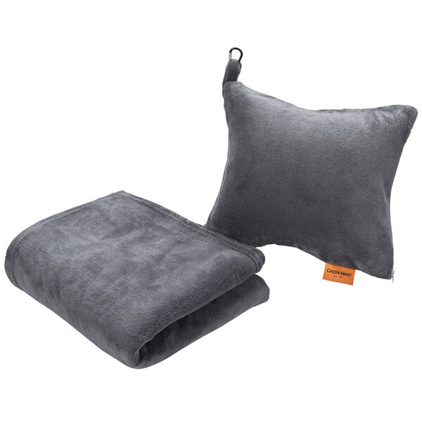 Cabin Max 2 in 1 Blanket and Pillow set