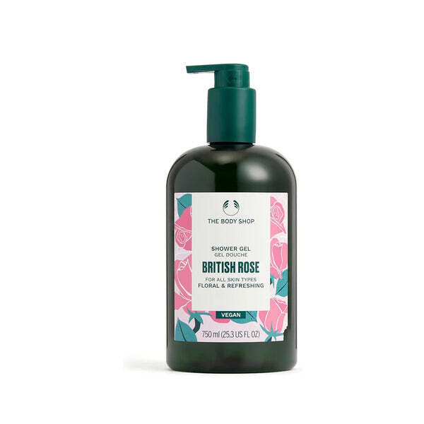 The Body Shop British Rose Shower Gel 750ml