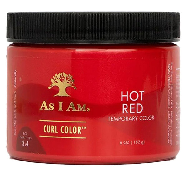 As I Am Curl Color Hot Red Temporary Color