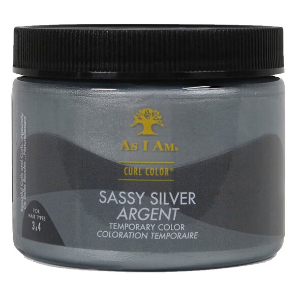 As I Am  Curl Color Sassy Silver Argent Temporary Color